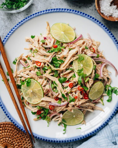 Yunnan lime chicken salad