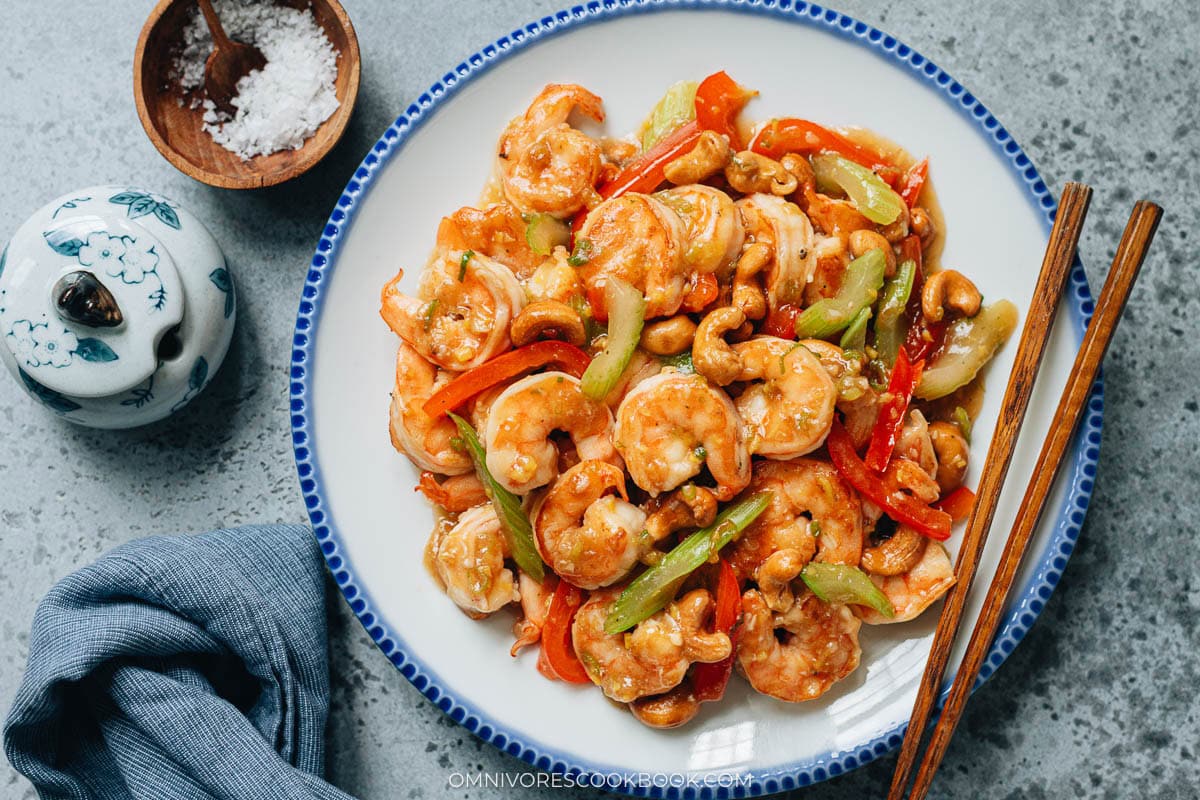Cashew Shrimp (腰果虾仁)
