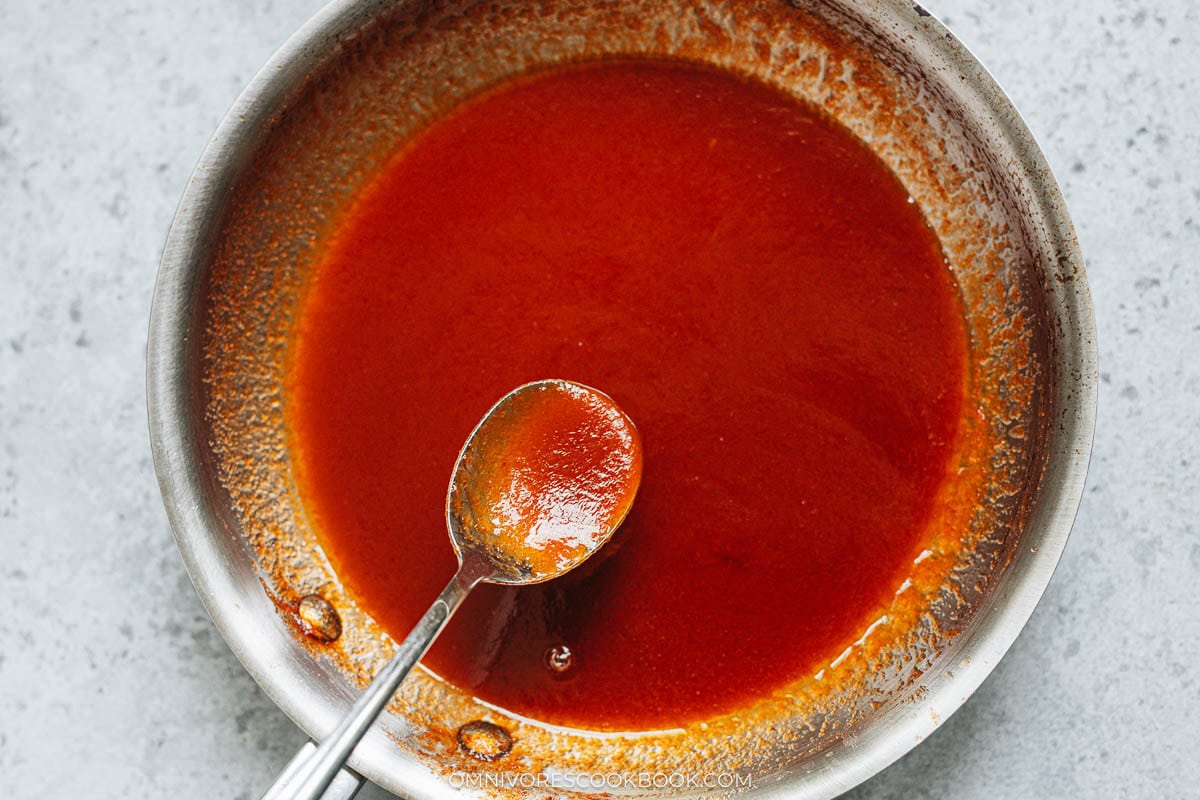 Sauce consistency