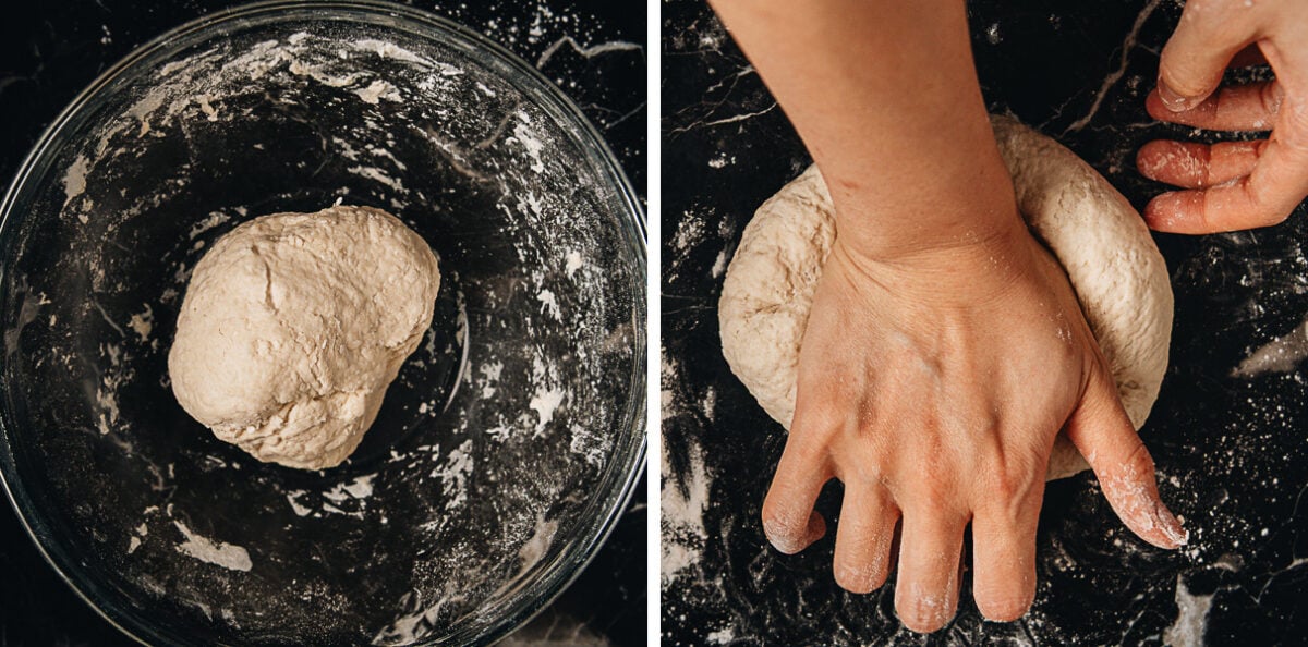 How to knead the dough