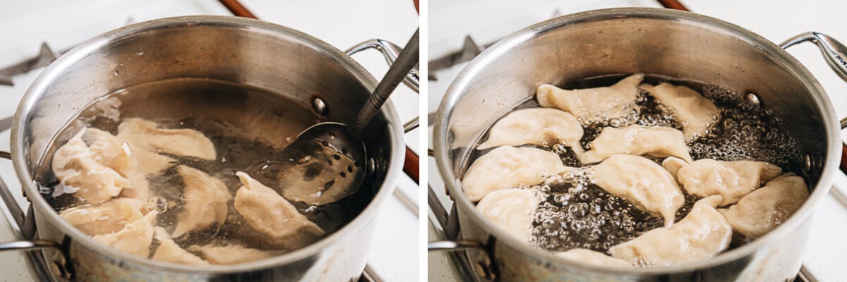 Boil dumplings