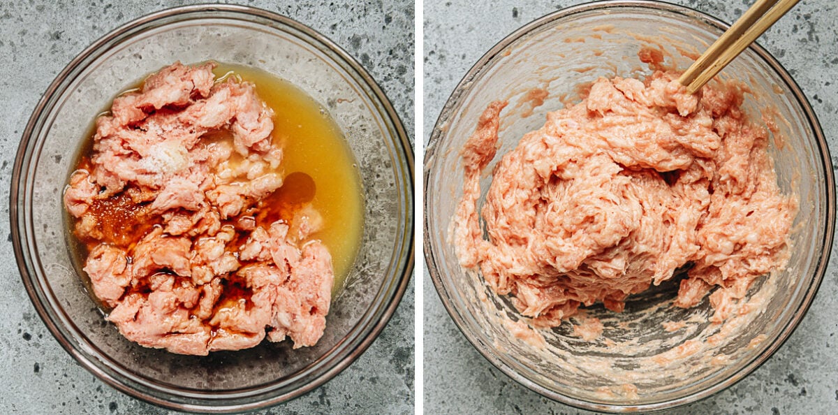 Mix pork filling