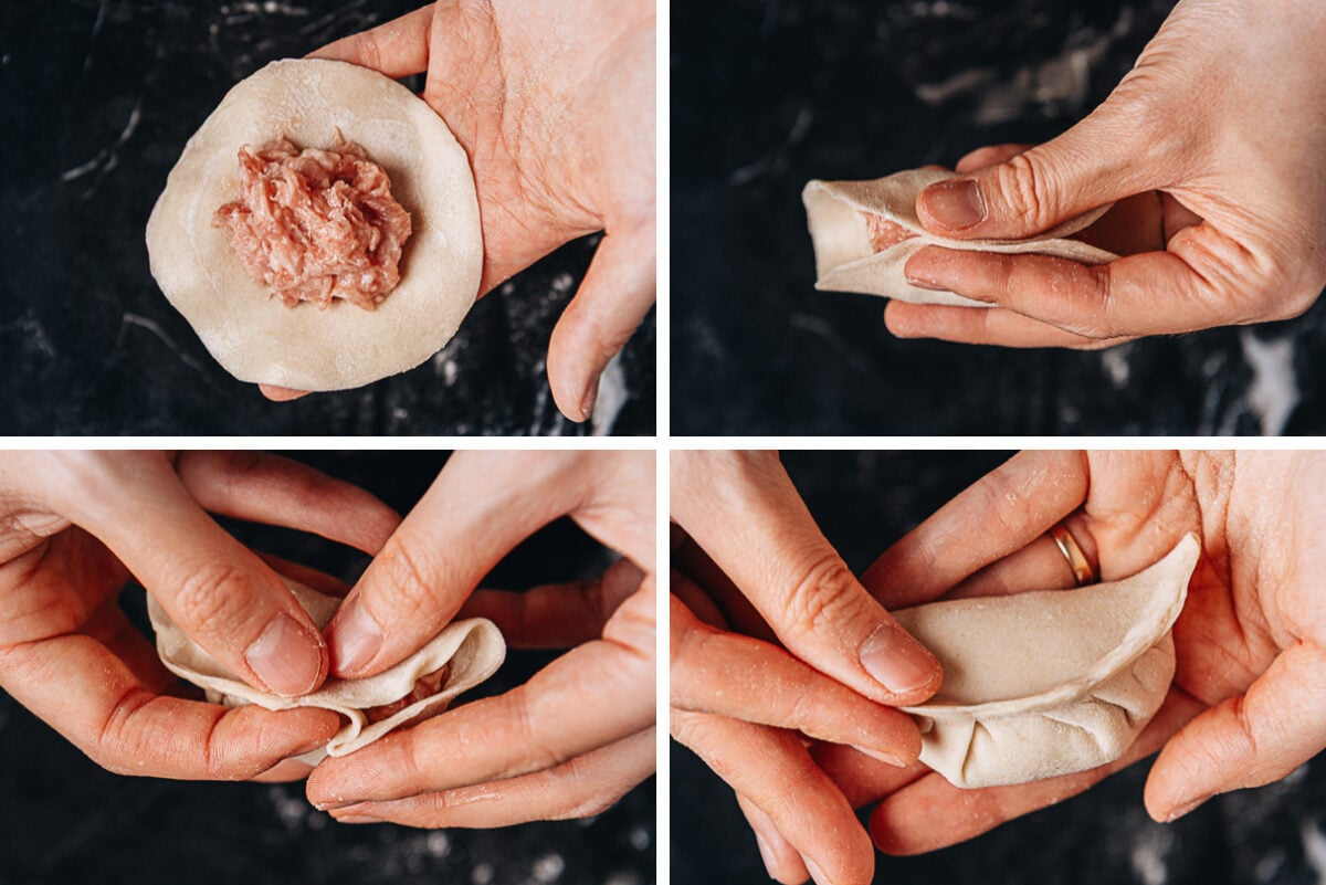 How to wrap dumplings