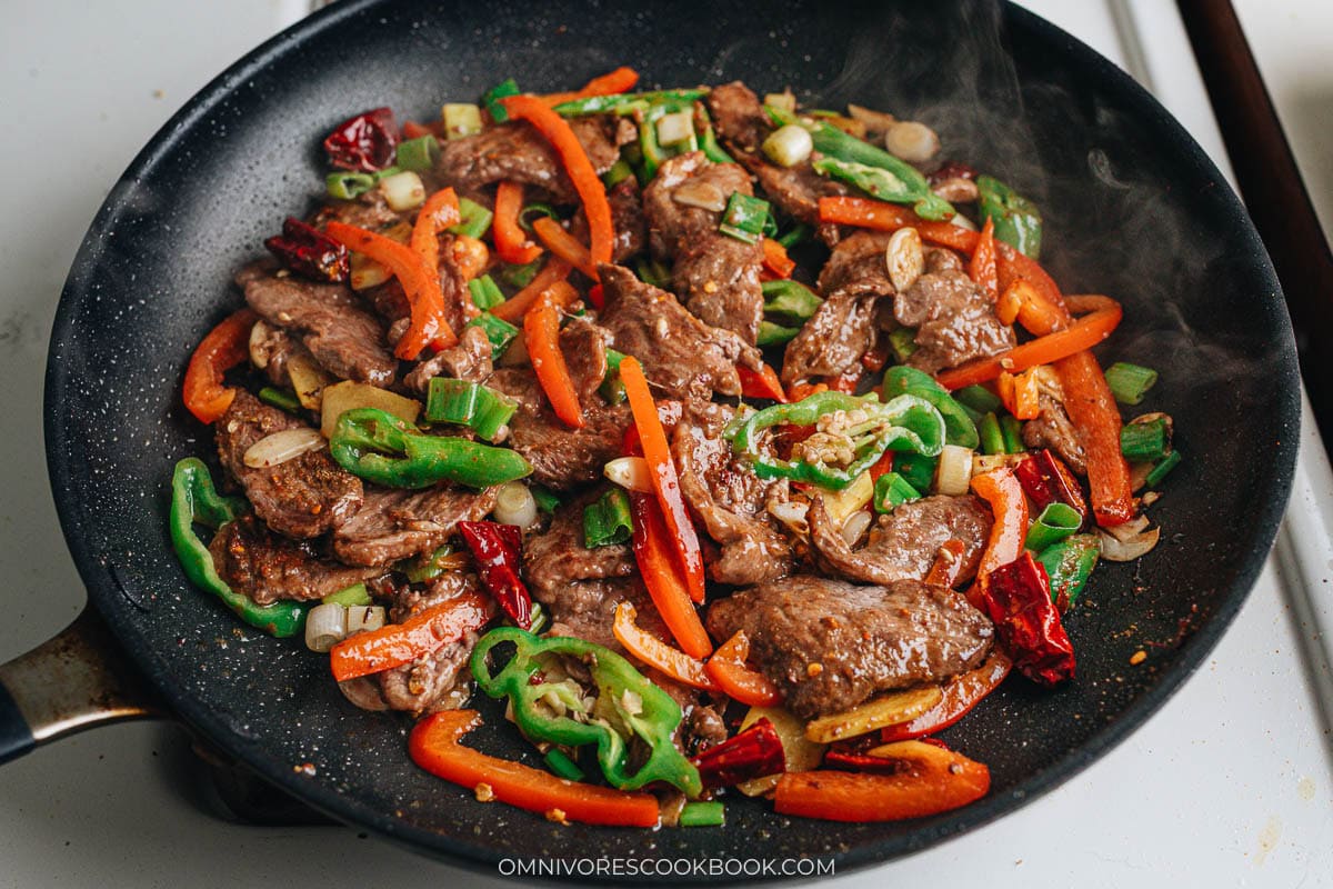 Finish up the dish by adding the sauce