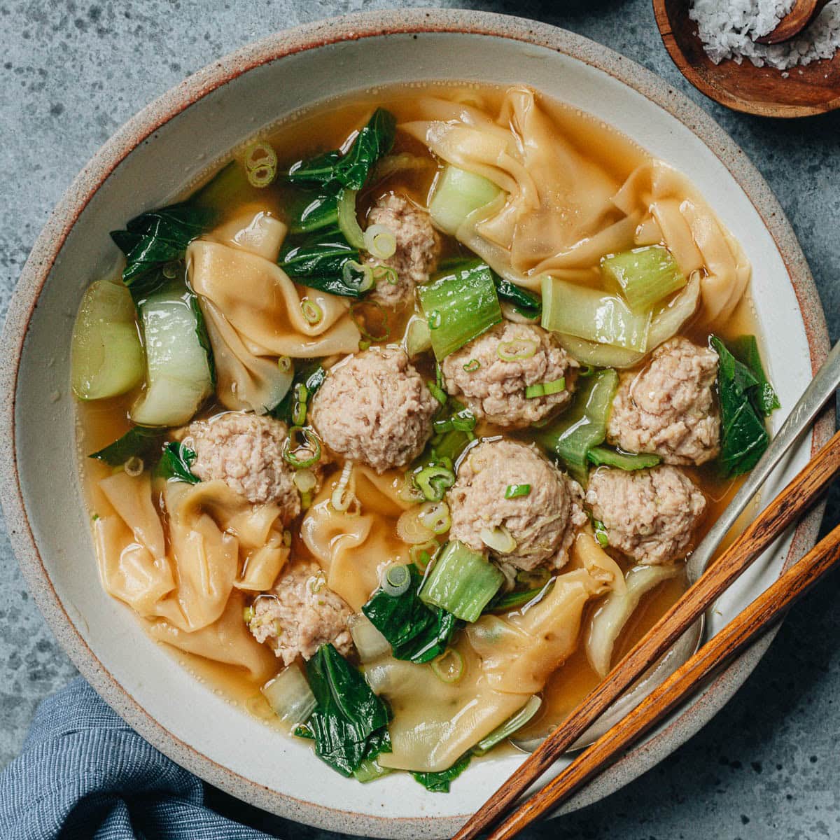 Deconstructed Wonton Soup-image