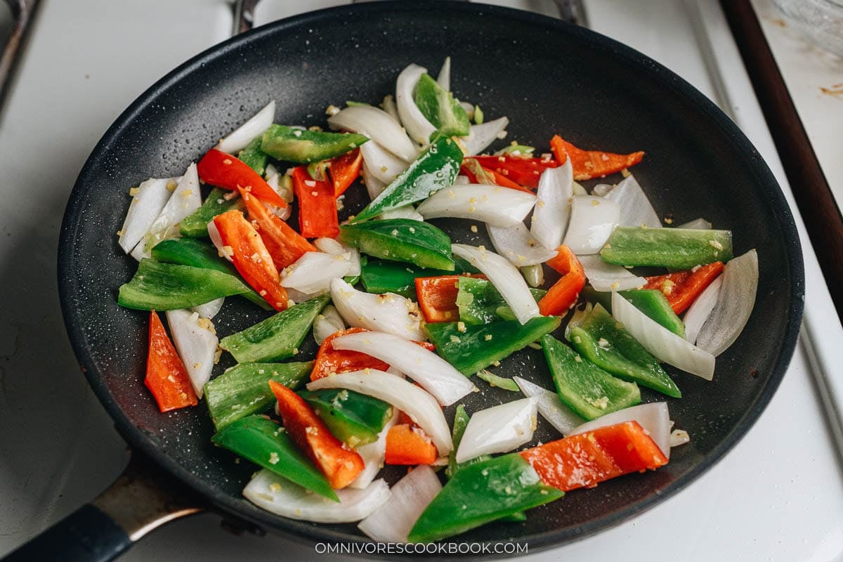 Stir fry vegetables