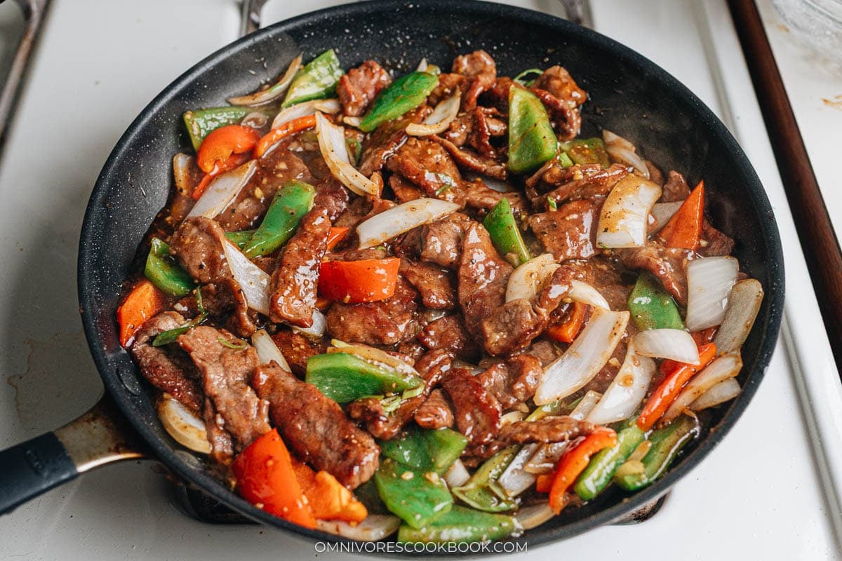 Finish up the dish with sauce