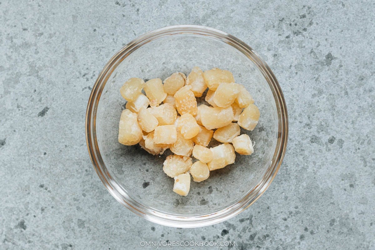 Chinese dried scallops