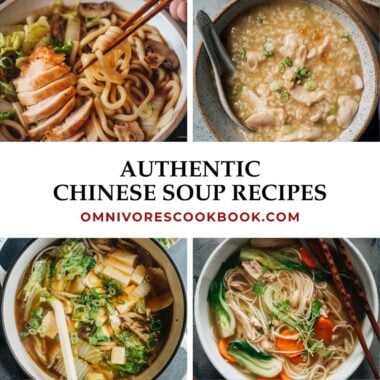 Authentic Chinese Soup Recipes collage