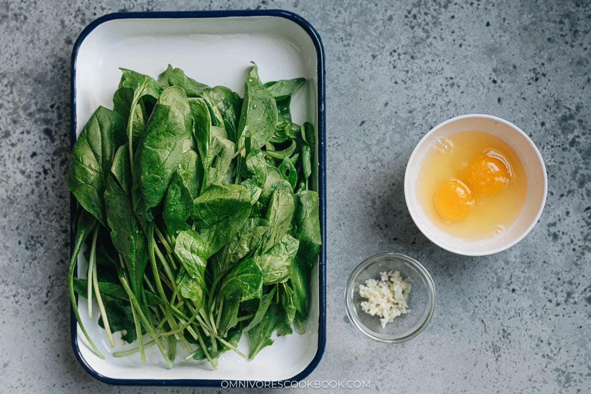Ingredients mise en place