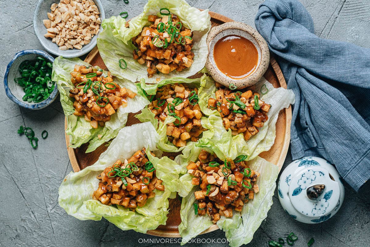 Tofu Lettuce Wraps

