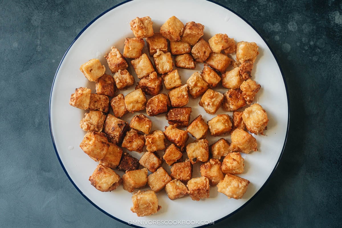 Toss with the spice mix