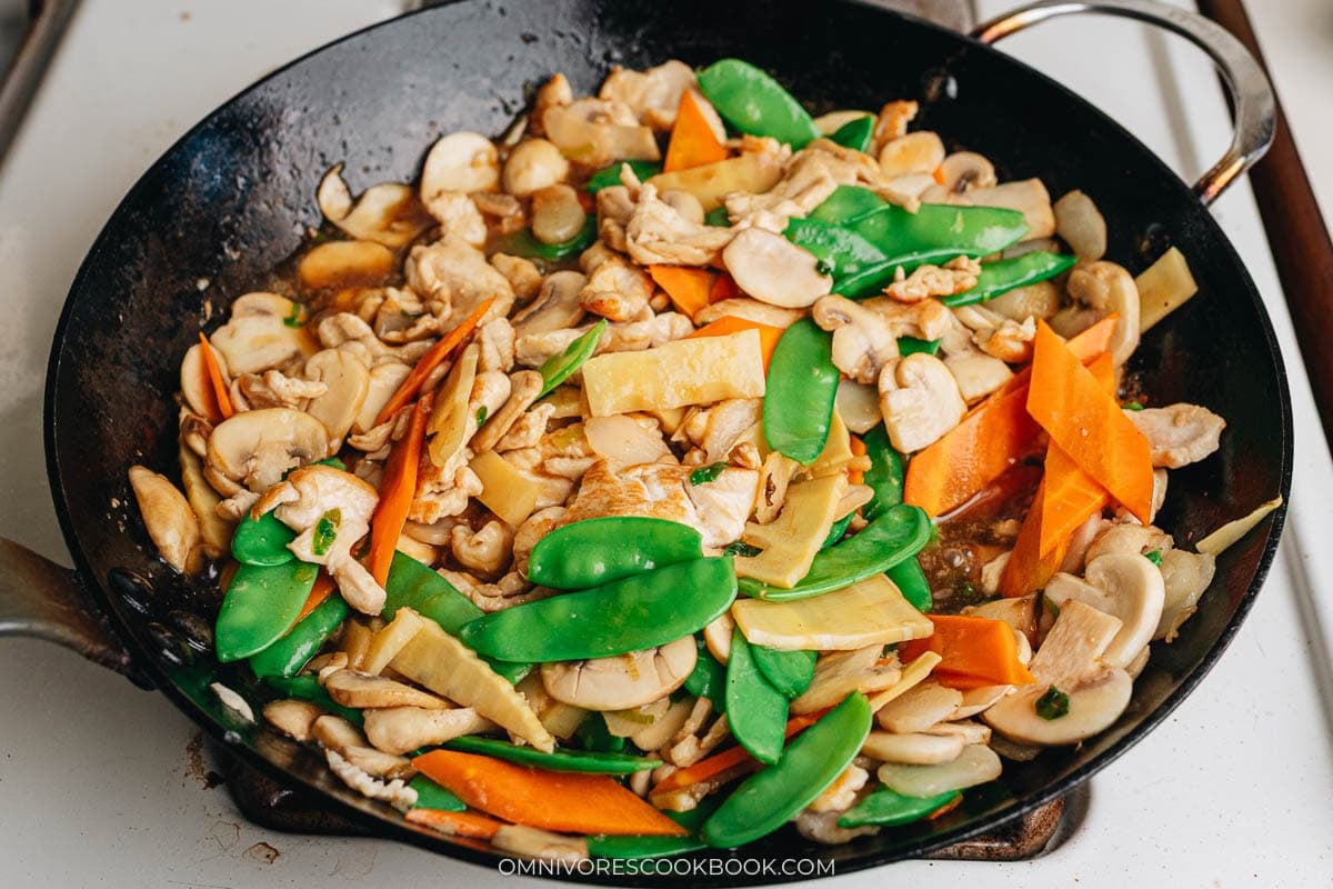 Mix everything together