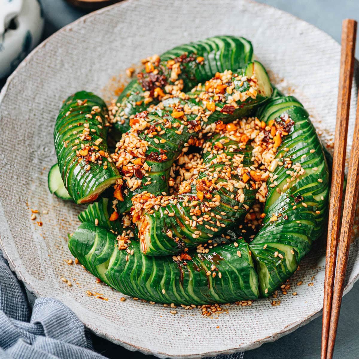 spicy cucumber salad