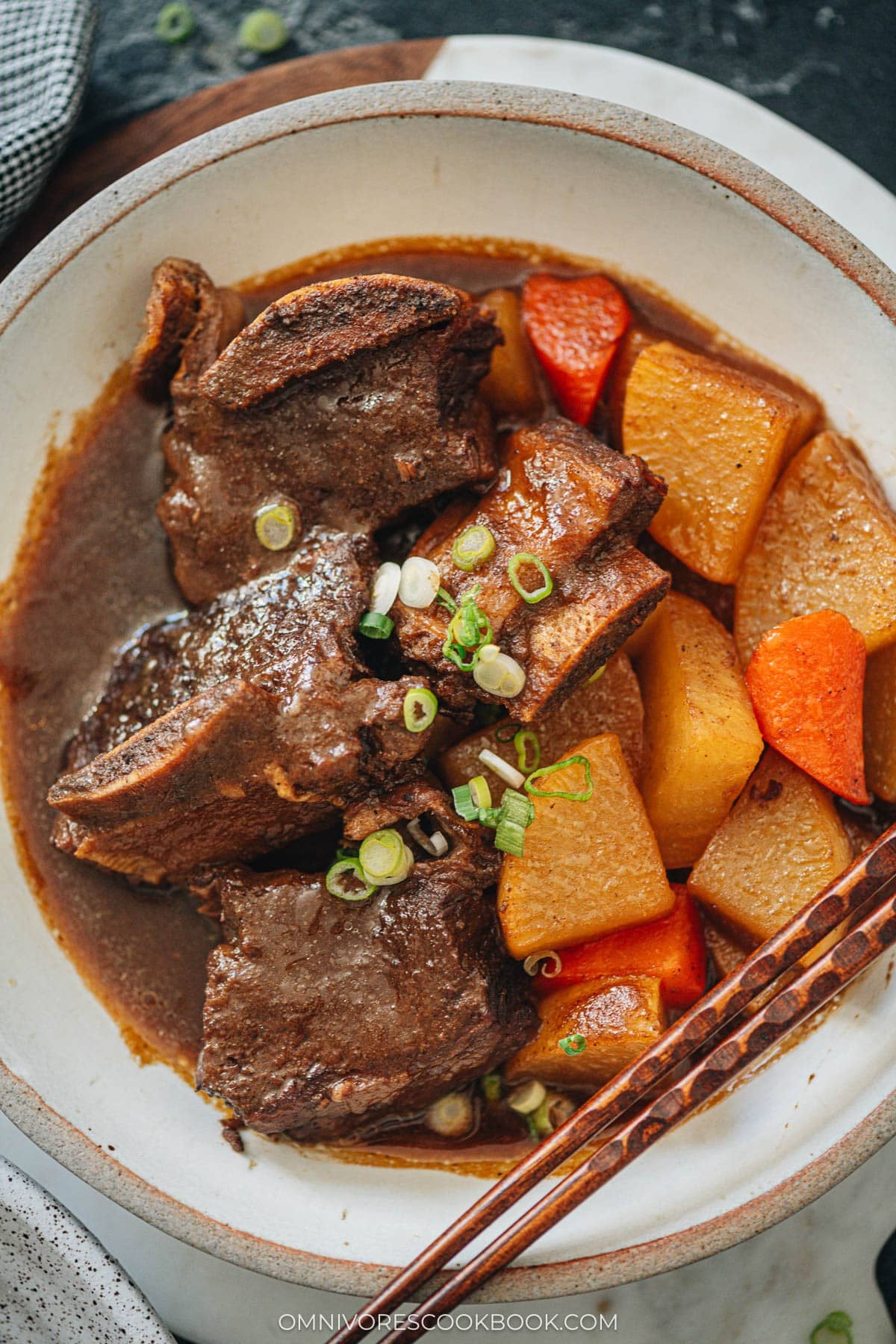 Korean Instant Pot Short Ribs (Galbi Jjim)