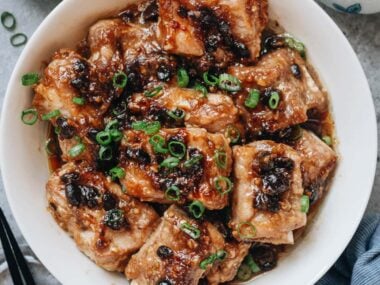 Steamed Ribs in Black Bean Sauce (豉汁蒸排骨)