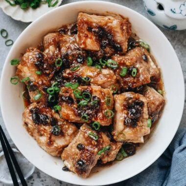 Steamed Ribs in Black Bean Sauce (豉汁蒸排骨)