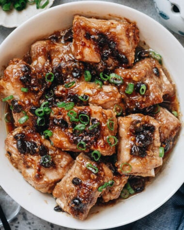 Steamed Ribs in Black Bean Sauce (豉汁蒸排骨)
