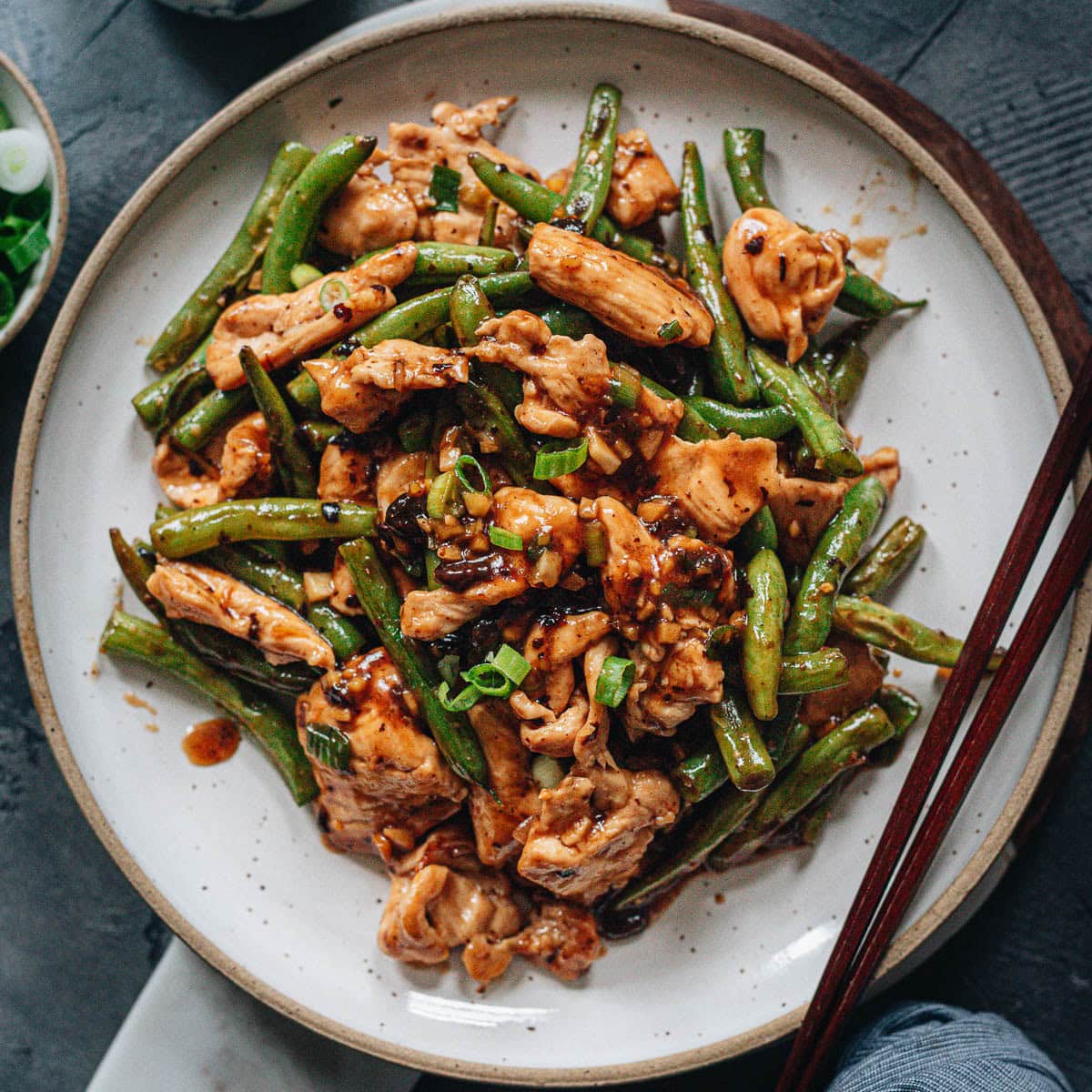 String Bean Chicken (Takeout Style!) - Omnivore's Cookbook