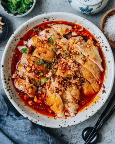 Mouthwatering Sichuan Chicken in Red Oil Sauce