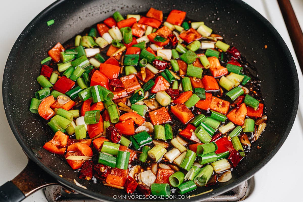 cooking with the sauce
