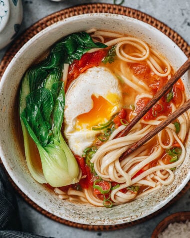 Tomato Noodle Soup