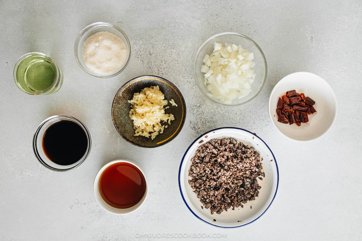Black Bean Sauce ingredients