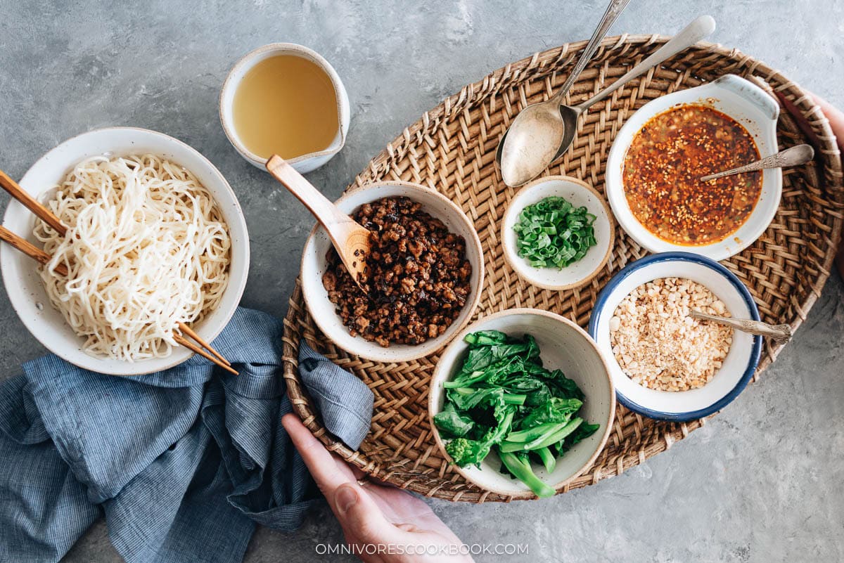Dan Dan Noodles ingredients