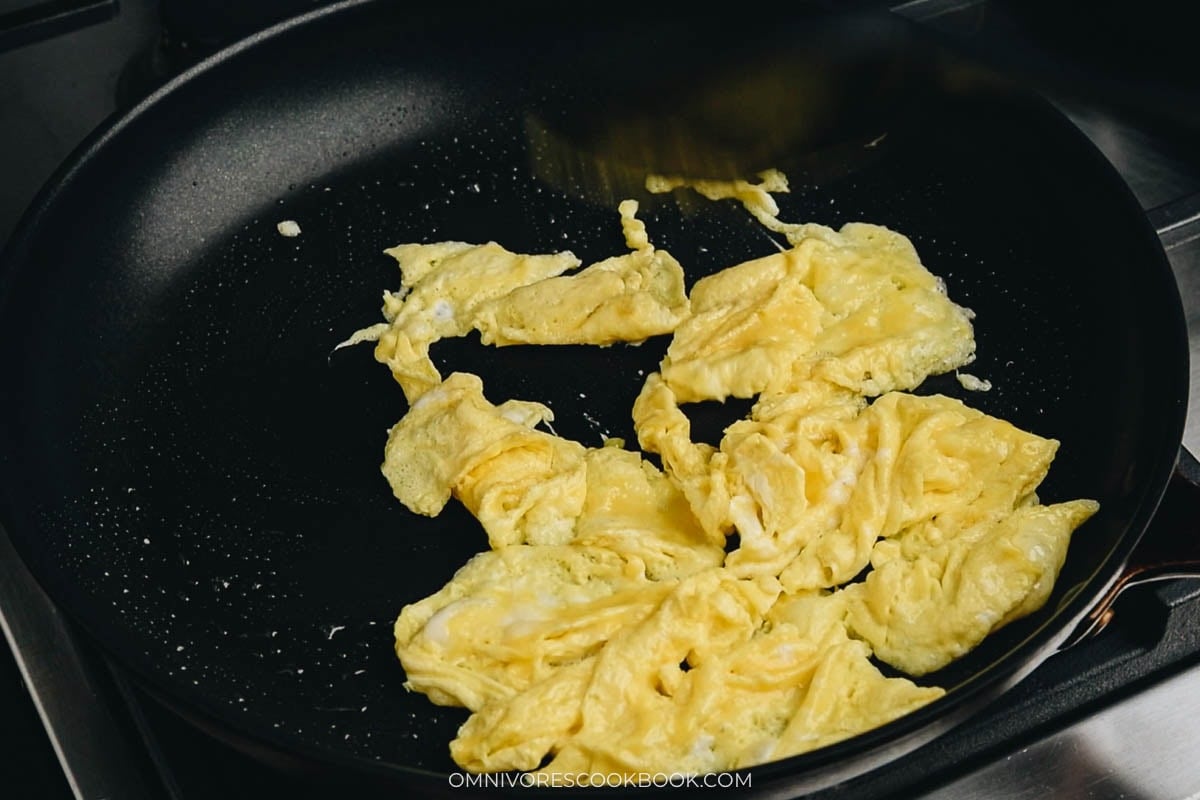 scrambled eggs