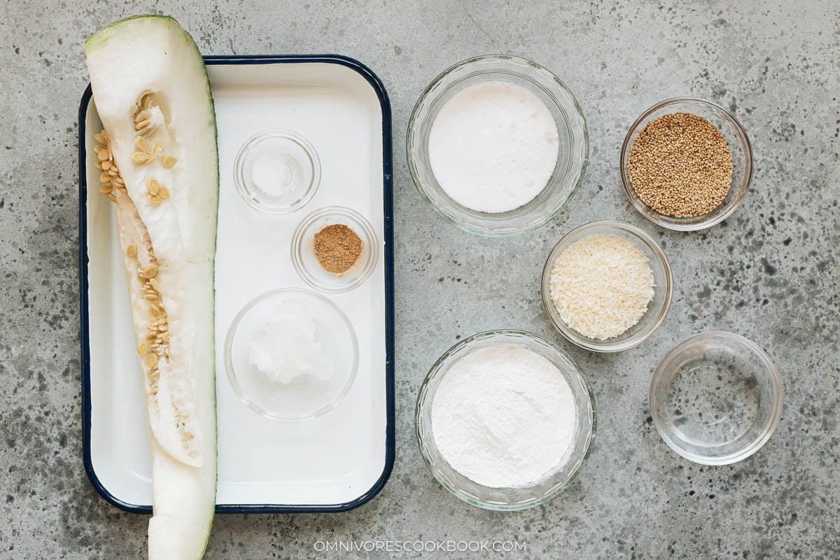 Wife&rsquo;s cake filling ingredients spread