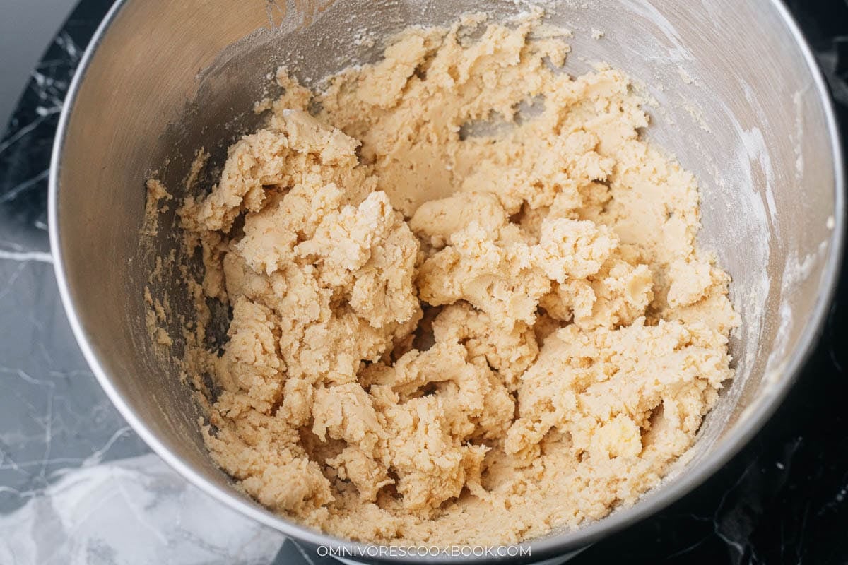 Mixed cookie dough