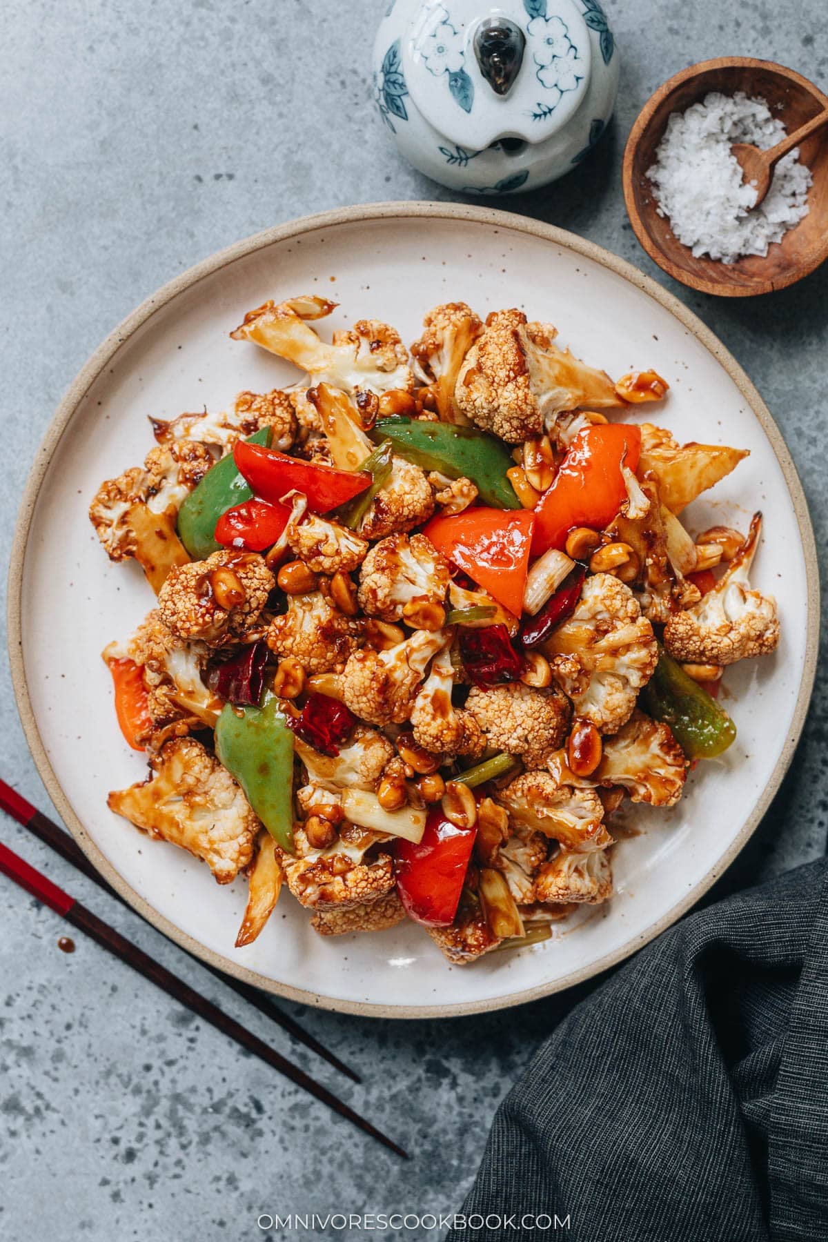 kung pao cauliflower