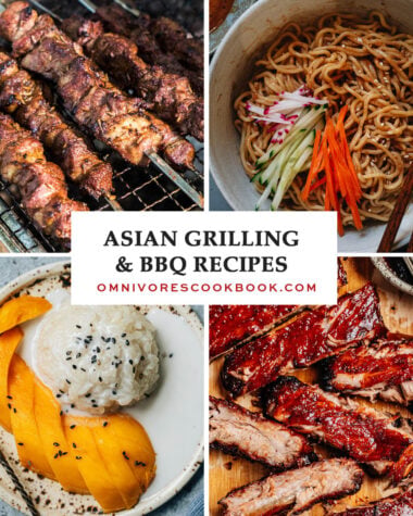 Asian grilling and BBQ recipes