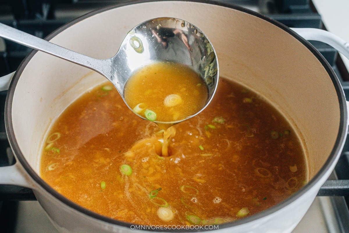 Thickening the soup