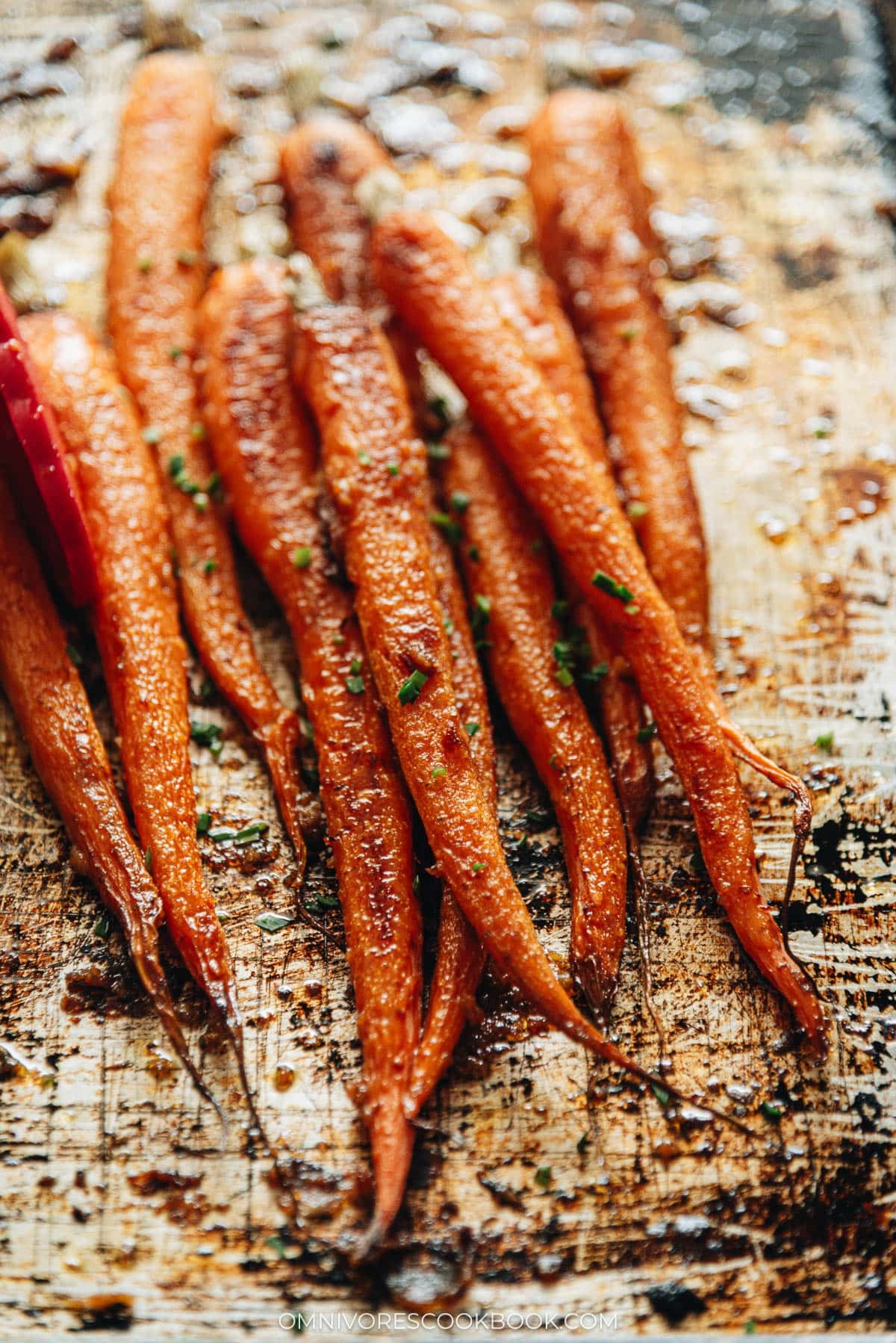 miso glazed carrots