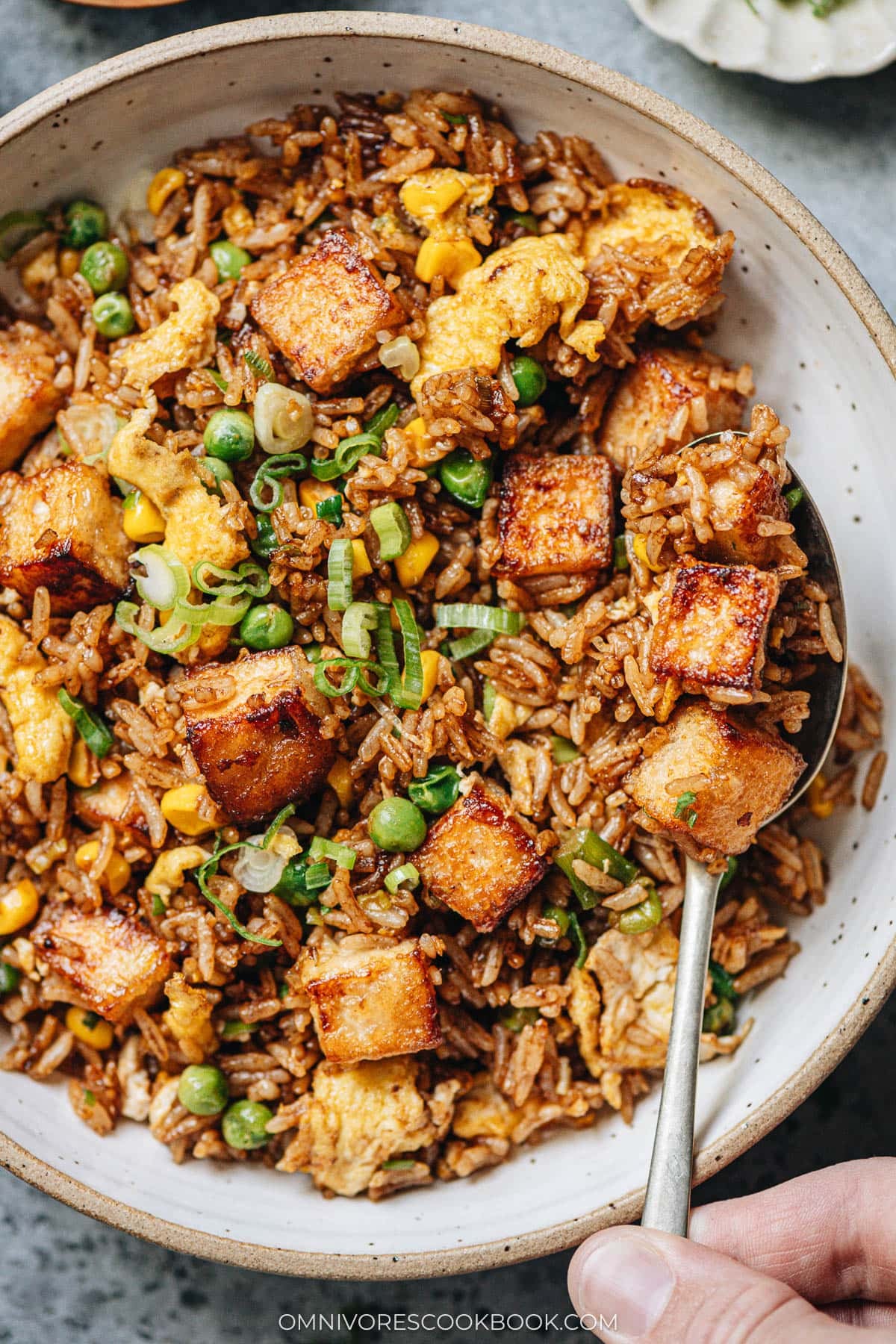 Tofu fried rice