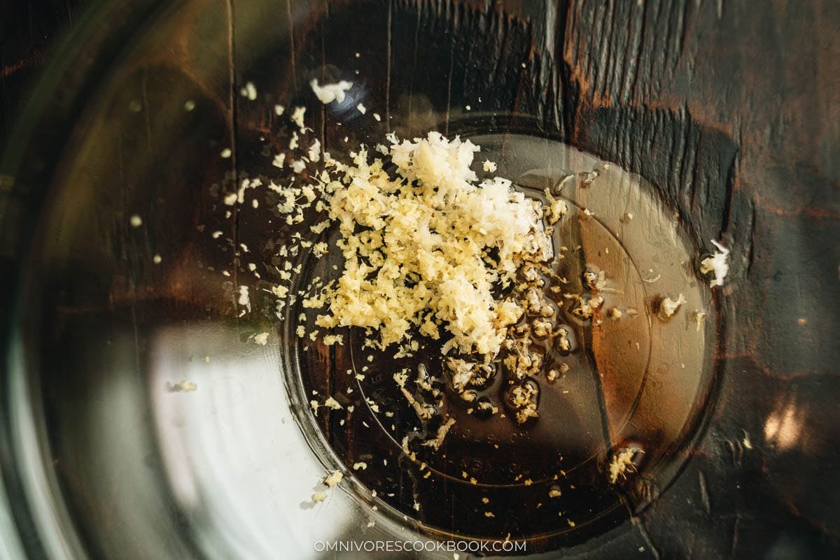 aromatics ingredients in a bowl