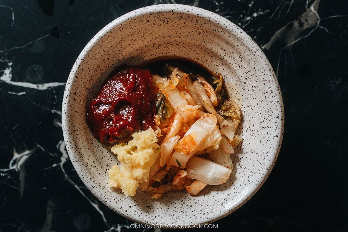  Korean paste for noodle soup