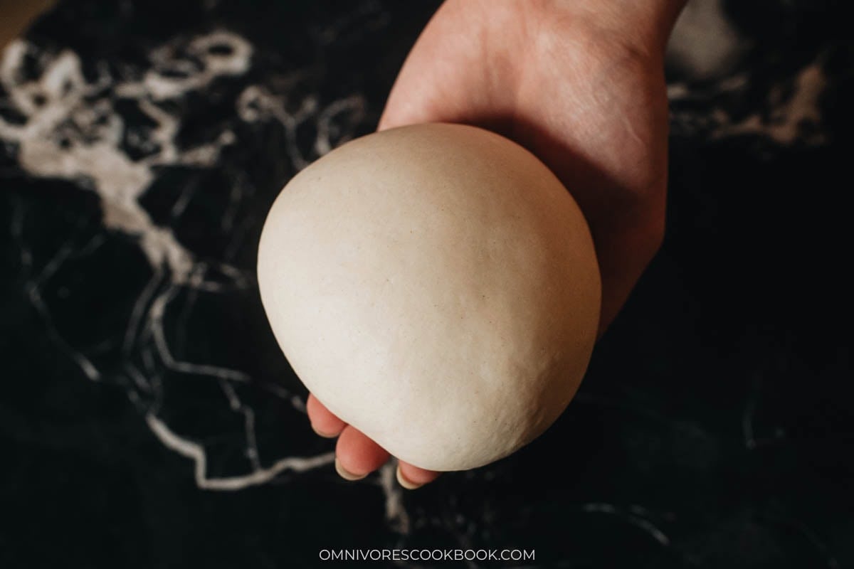 Second knead and long rest