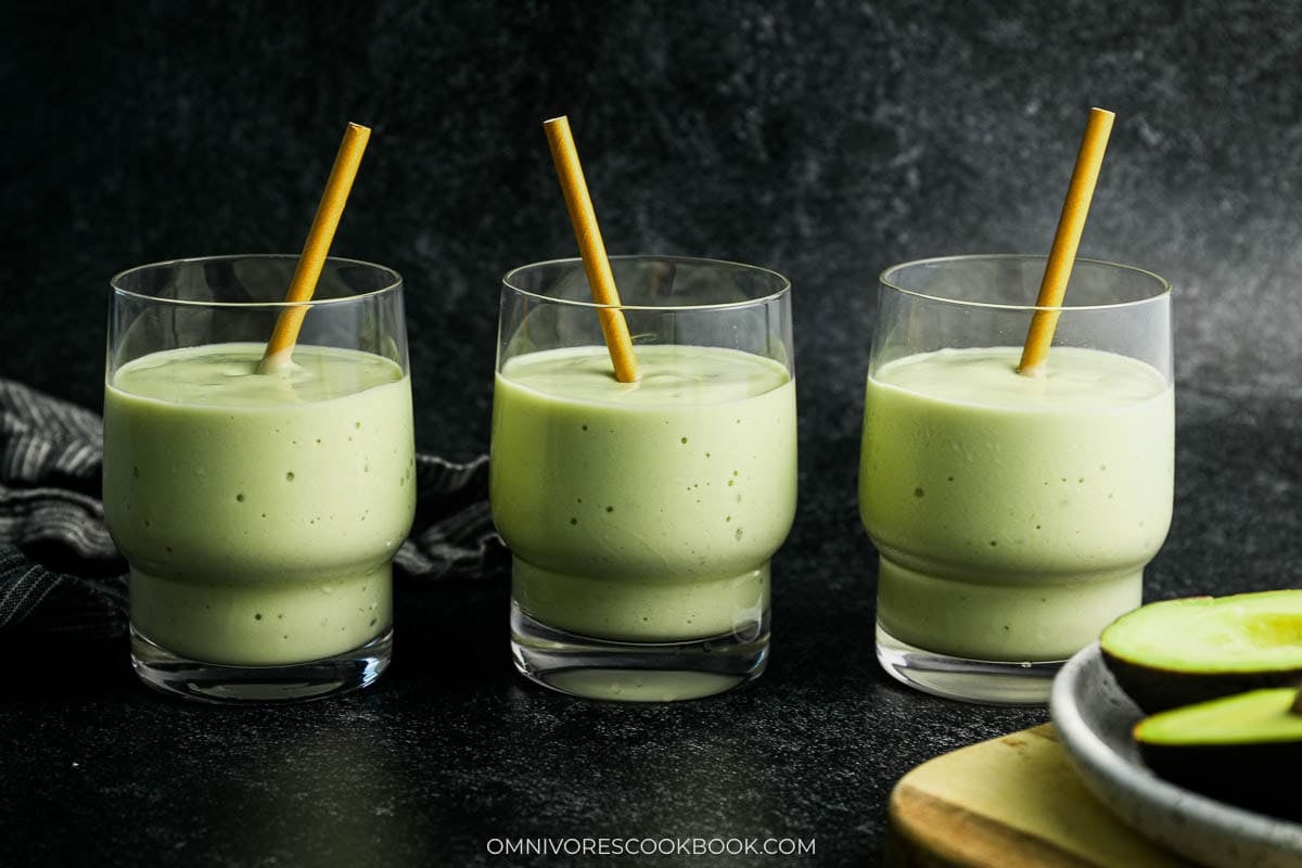 avocado banana smoothie