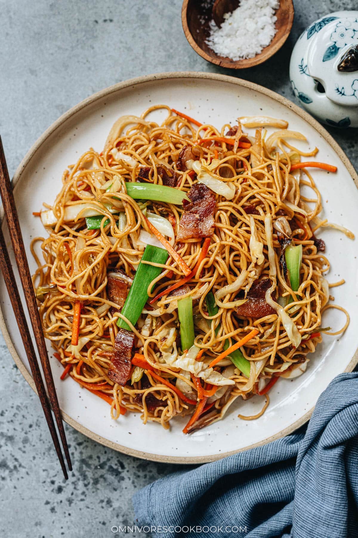 Bacon Fried Noodles