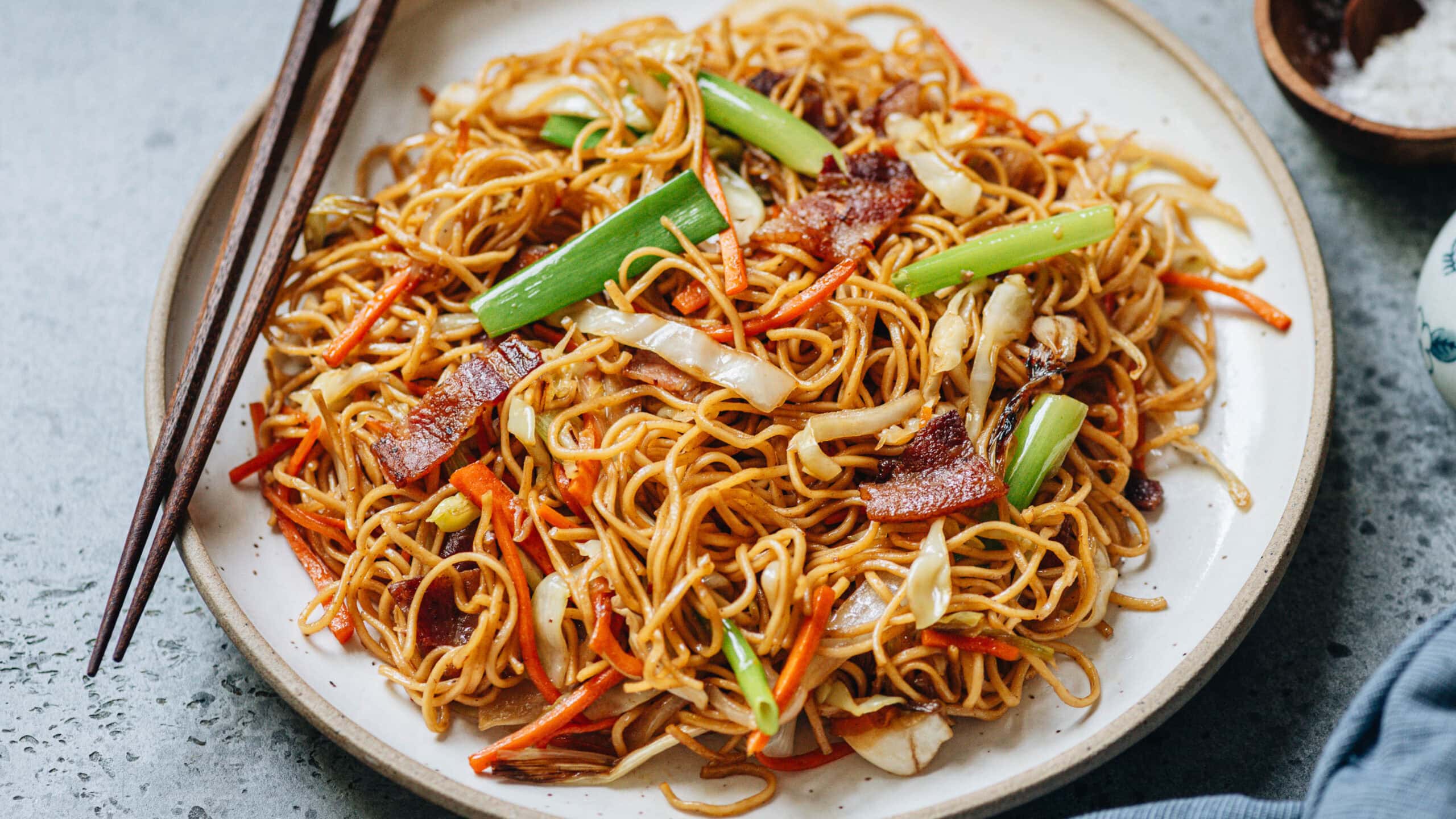 Bacon Fried Noodles