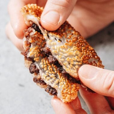 Sticky Rice Cake with Red Bean Paste
