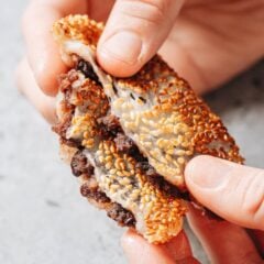 Sticky Rice Cake with Red Bean Paste