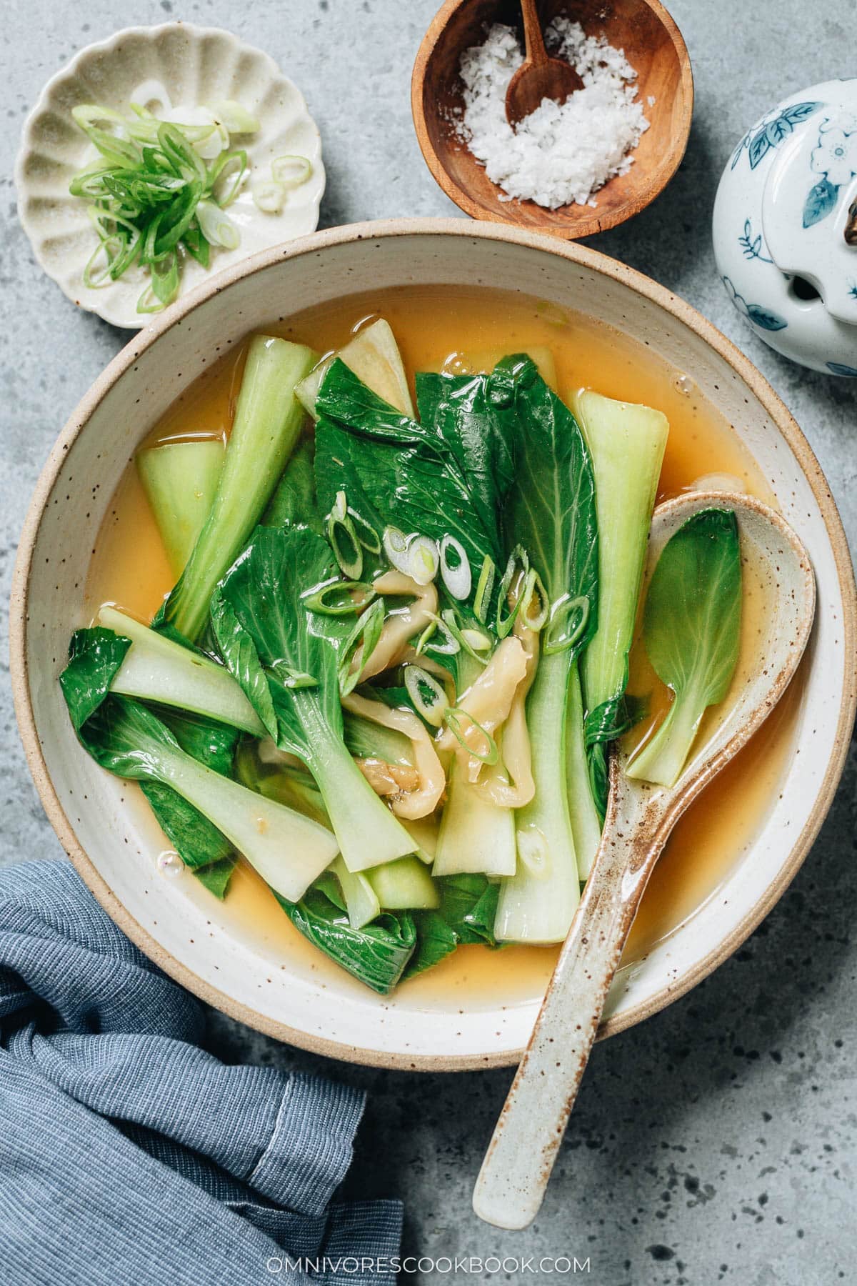 Chinese bok choy soup