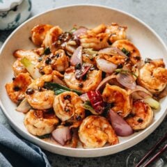 Shrimp with Black Bean Sauce