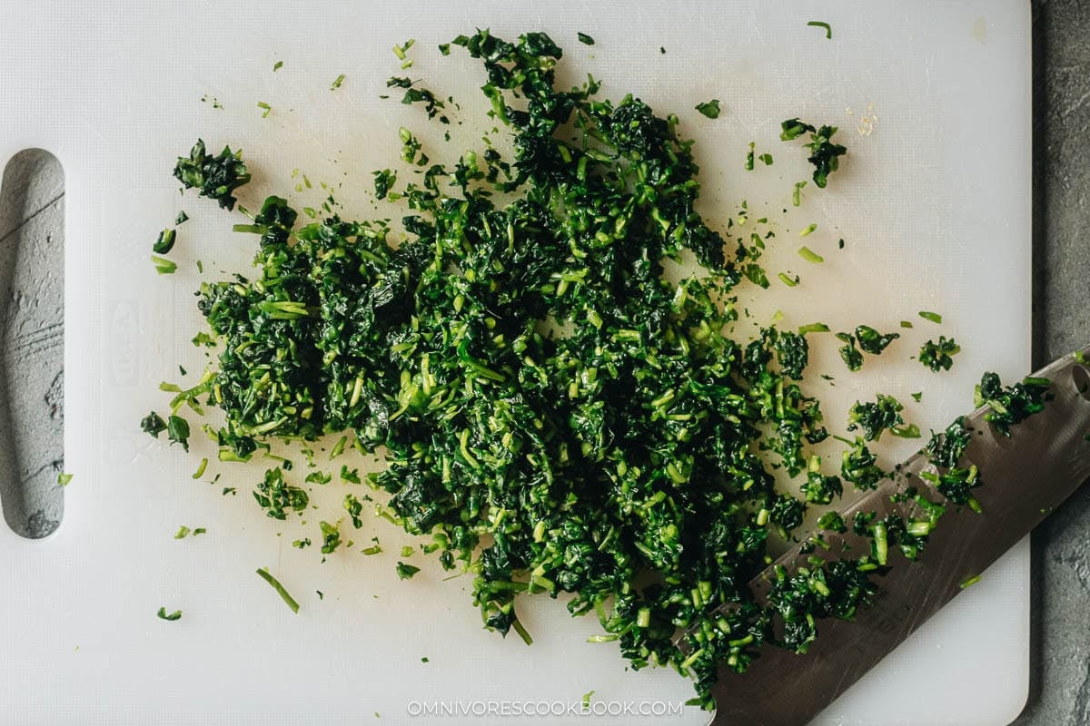 minced watercress 