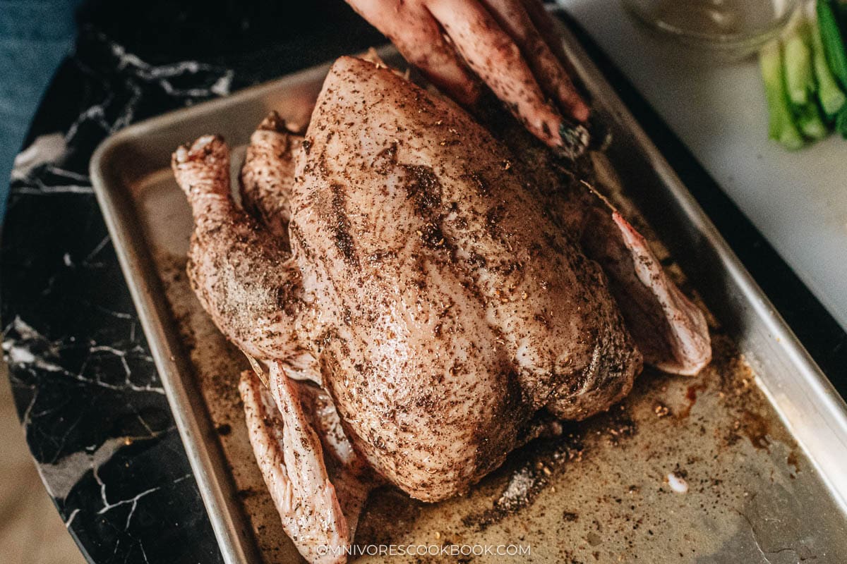 Sichuan Roasted Whole Chicken