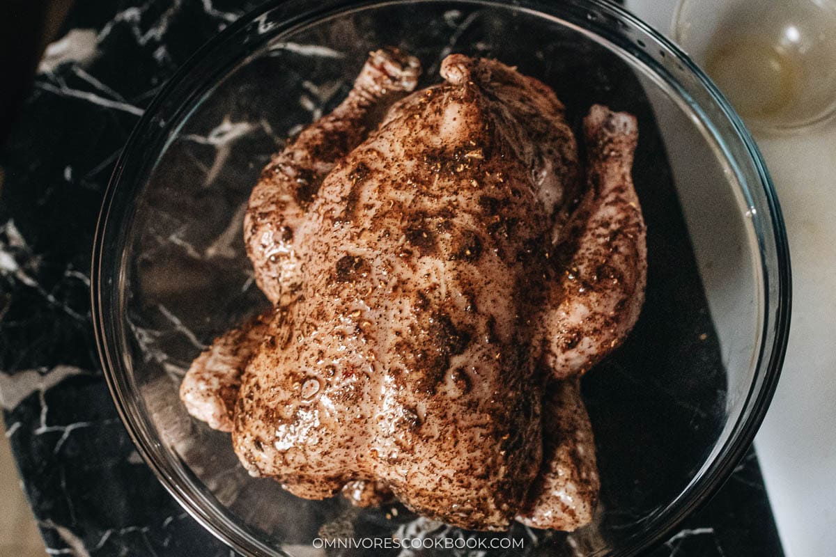 Sichuan Roasted Whole Chicken