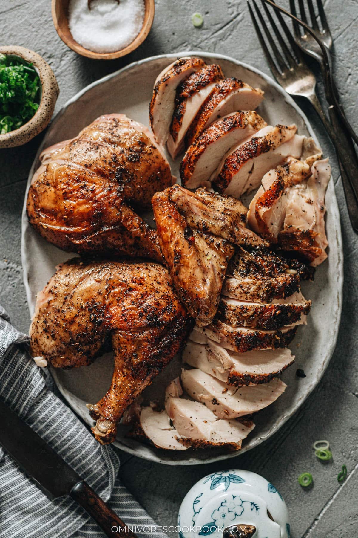 Sichuan Roasted Whole Chicken